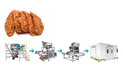 Dry Pet Treats Production Line