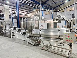 Double Drum Flavoring Machine, Flavoring Coating Drum