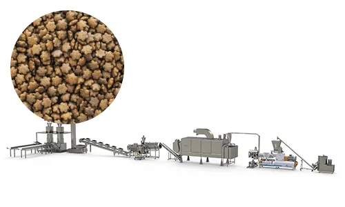 Dry Pet Food Production Line (100-800kg/h)