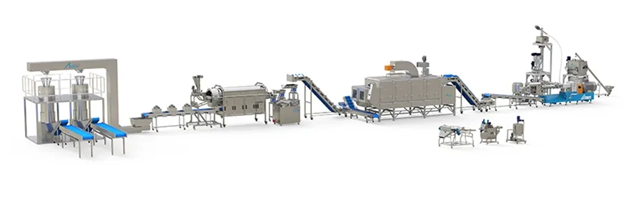 Filled Cereal Co-Extrusion System