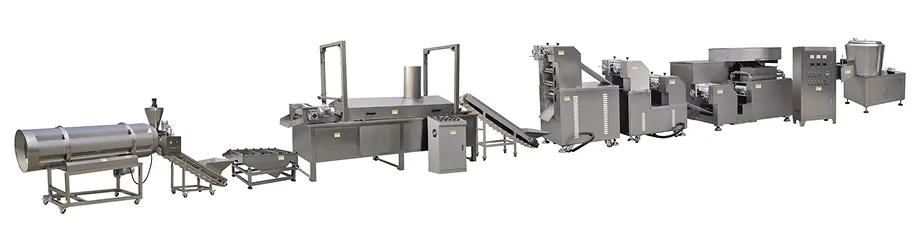 Fried Wheat Snacks Processing Line