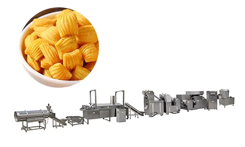 Fried Wheat Snacks Processing Line