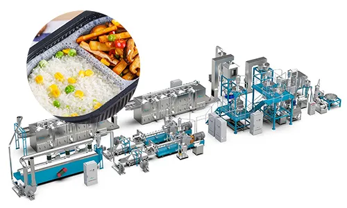 Instant Rice Processing Line