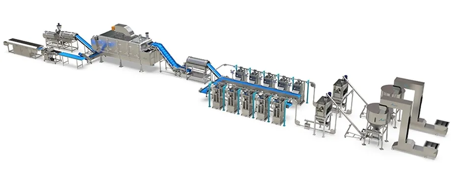 Pop Rice Cake Production Line