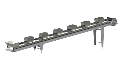 Single-Layer Belt Cooler